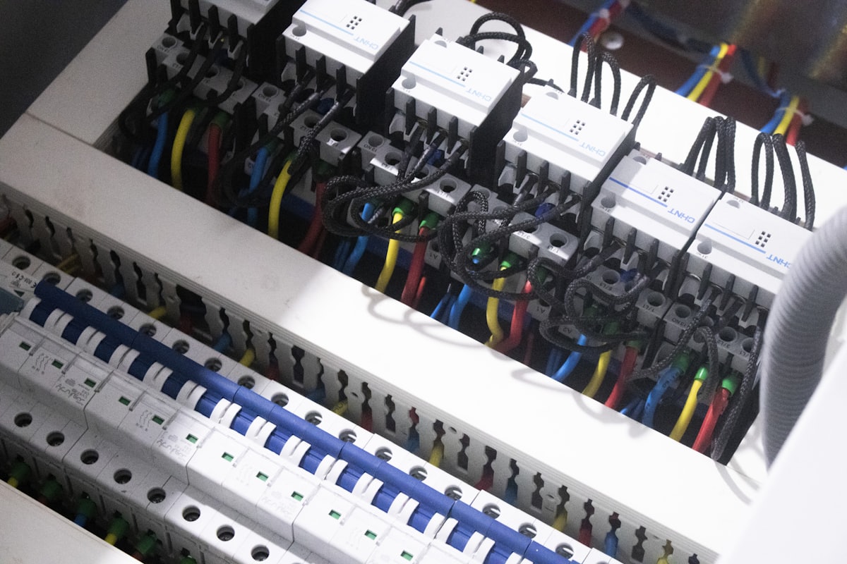 Commercial electrical breaker panel